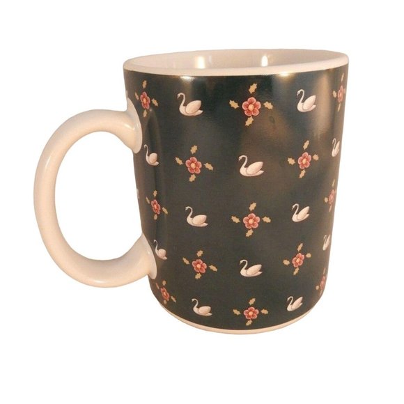 Lang Wise Teddy's Swan Sleigh Mug Cup 1997 Christmas Bears Artist Nita Showers - Picture 6 of 9